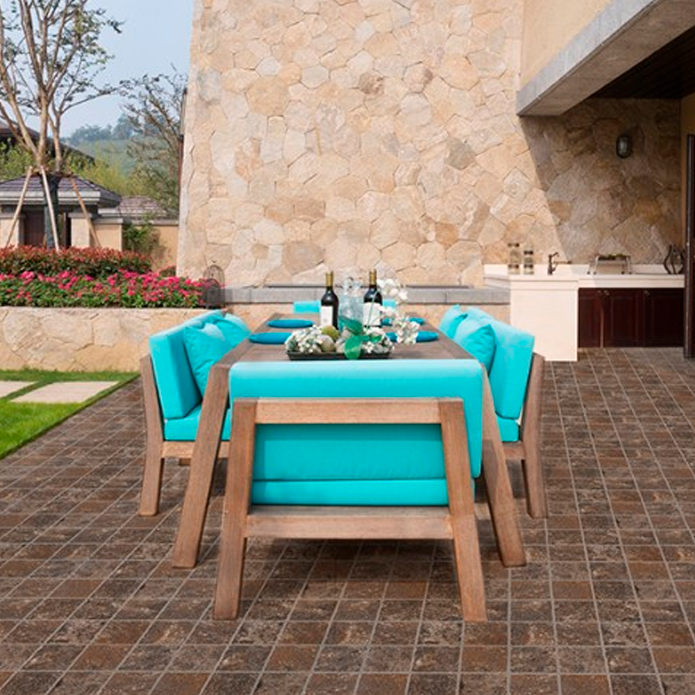 CERAMICA PORFIDO MARRON
