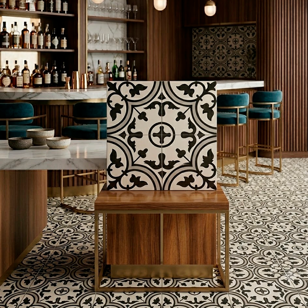 CERAMICA MOSAICOS GRIS